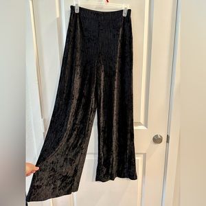 NEW Banana Republic velvet wide leg pants